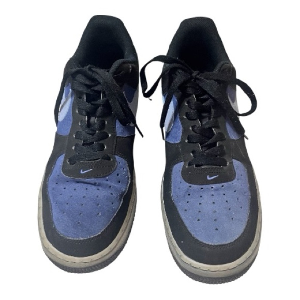 Nike Air Force 1 Low Blue Suede 488298-088 9.5